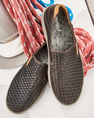OluKai® Lae'ahi Lauhala Slip-On Sneakers