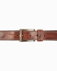 Heavy Stitch Leather Belt