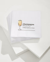 Champagne Cocktail Napkins