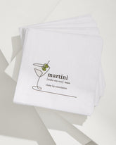 Martini Cocktail Napkins