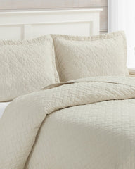 Raffia Solid 2-Piece Twin Quilt Set