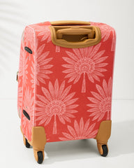 Palmetto Frond 20-Inch Rolling Suitcase