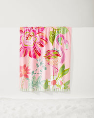 Flamingo Pineapple Beach Towel