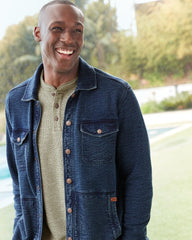 Big & Tall Morro Beach Long-Sleeve Henley