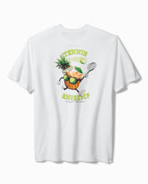 Big & Tall Tennis Anyrum Graphic T-Shirt