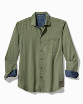 Big & Tall Ocean Wash Twill Long-Sleeve Shirt