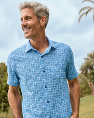 Big & Tall Bahama Coast Cozumel Tiles IslandZone® Shirt