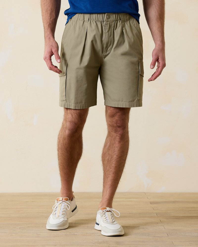 Big & Tall Bahama Survivor Elastic-Waist Cargo Shorts