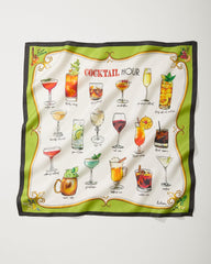 Cocktail Hour Silk Bandana