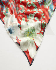 Amaryllis Pleated Diamond Scarf