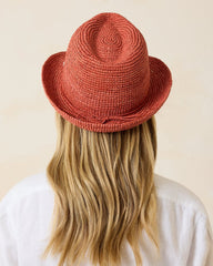 Gigi Crochet Raffia Hat