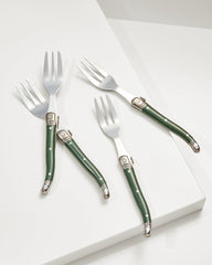 Eat, Drink & Be Merry Appetizer Fork Set