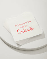 Beginning to Look Like Cocktails Napkins
