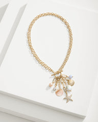 Sanibel Island Multi-Charm Necklace