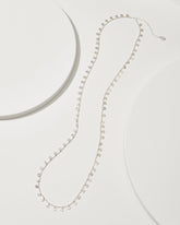 Marco Island Textured Disc Station Necklace