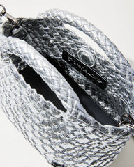 Tiny Mini Woven Crossbody Tote