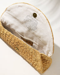 Rimini Raffia Clutch