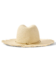 Packable Fringed Continental Hat