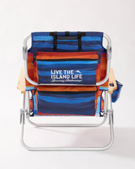 Tommy Bahama Sunset Stripe Deluxe Backpack Beach Chair