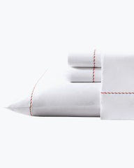 Solid 4-Piece Queen Sheet Set - Orange