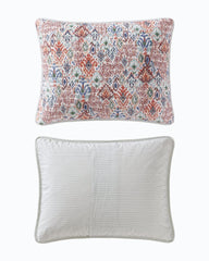 Ikat Tropics Reversible 3-Piece King Quilt Set