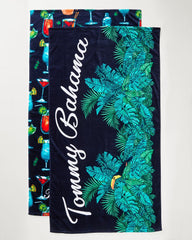 All Nighter & Baja Who Can Toucan Beach Towels — Set of 2