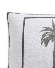 Palm Island King Quilted King Sham