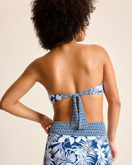 Island Cays Blooms Bandeau Bikini Top