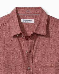 San Lucio Diamond Isles Knit Stretch Shirt