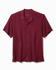 Hawaiian Herringbone Camp Shirt