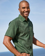 Bali Border Silk Camp Shirt