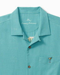 Retro Lounge Silk Camp Shirt