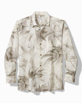 Flora Oasis Long-Sleeve Linen Shirt