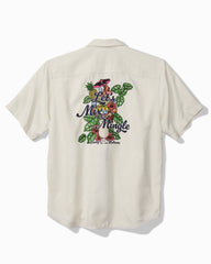 Let's Mix & Mingle Silk Camp Shirt