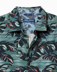 Tortola Verde Fronds Short-Sleeve Shirt