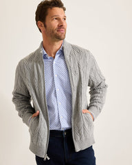 Capital Cable Full-Zip Cardigan