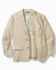 Latigo Beach Linen-Blend Blazer