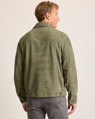 Pine Lake Suede Trucker Jacket