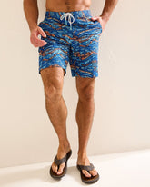 Baja Monte Rio Geo 9-Inch Boardshorts