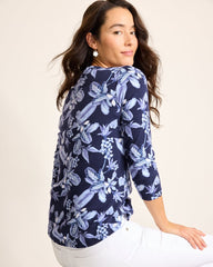 Ashby Isles Hightide Flora 3/4-Sleeve T-Shirt