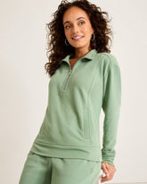 Marina Del Mar Half-Zip Sweatshirt