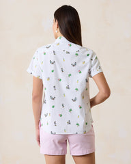 Disney Nova Wave Beach Cruiser Camp Shirt