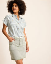 Seaway Stripe Coastal Twill Shirt