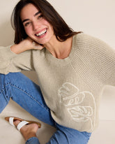 Breezy Beach Crew Sweater