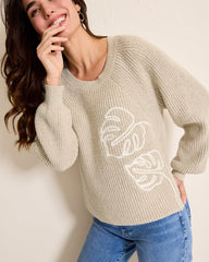 Breezy Beach Crew Sweater