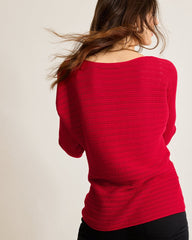 Jewel Bay Sequin V-Neck Sweater