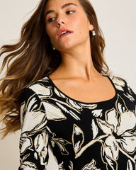 Noche Mar Jacquard Sweater