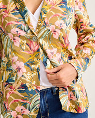 Flora Amora Satin Blazer