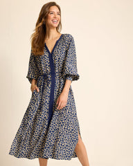 Safari Spots Midi Dress