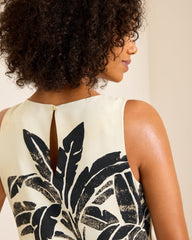 Peninsula Palms Silk Shift Dress